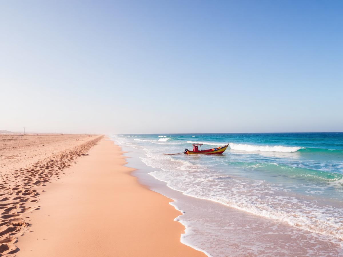 Paesaggio di Capo Verde