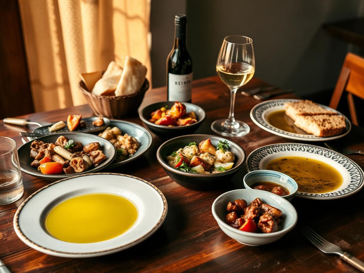 Mercato e cucina di casa